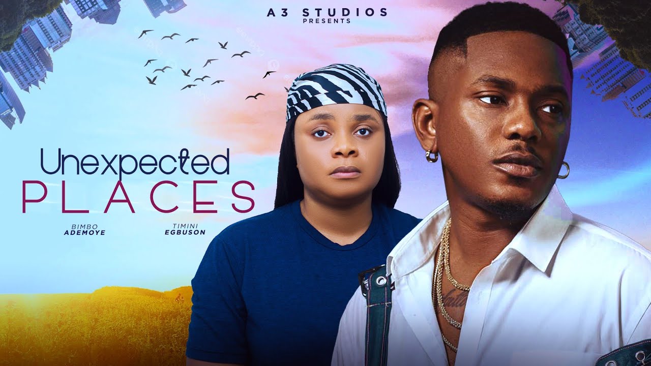 Watch Bimbo Ademoye & Timini Egbuson Find Love in the Movie “Unexpected Places”
