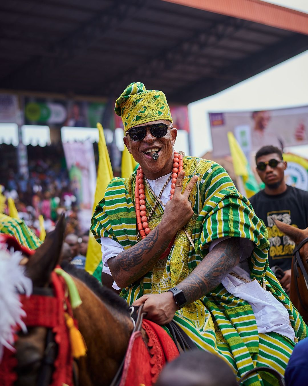 Farooq Oreagba Talks About His Viral Ojude Oba Moment, Tattoos, Family
