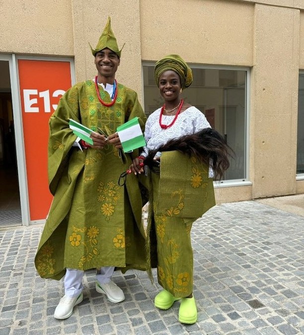 See How #TeamNigeria Showed Up at the 2024 Paris Olympics Opening ...
