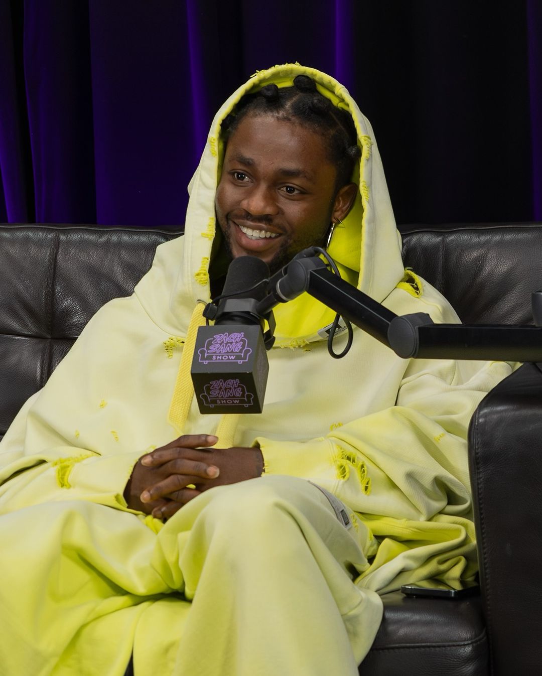 Omah Lay Talks “Moving,” “Holy Ghost” & Afrobeats on the Zach Sang Show