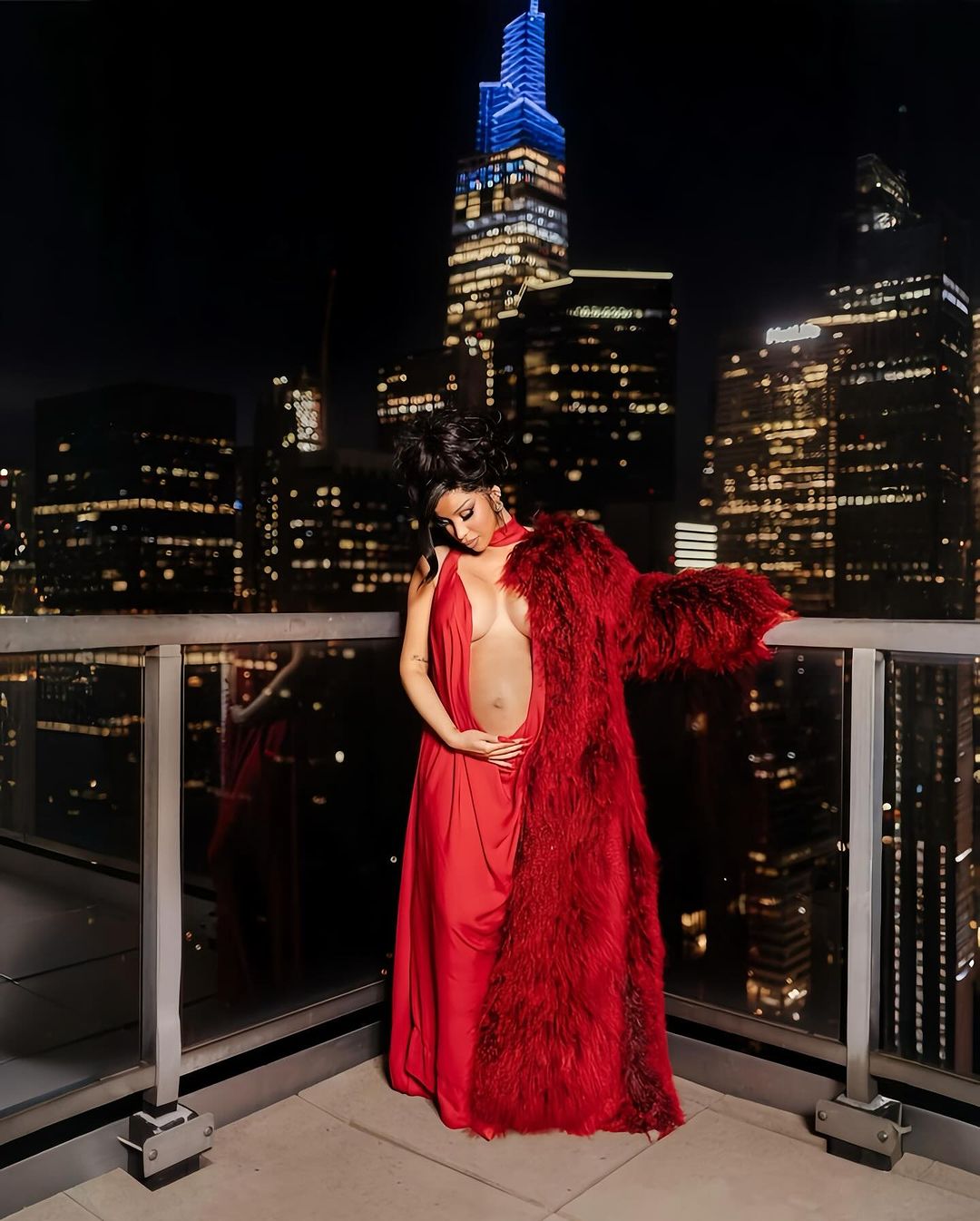 Cardi B is Expecting Baby Number 3! See Her Stunning Rooftop Photos