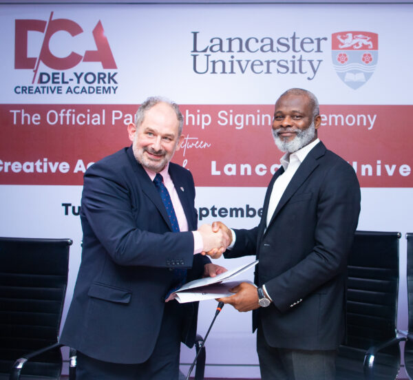 Del-York Creative Academy Partners with Lancaster University to Drive Innovation in Africa’s Creative Industries