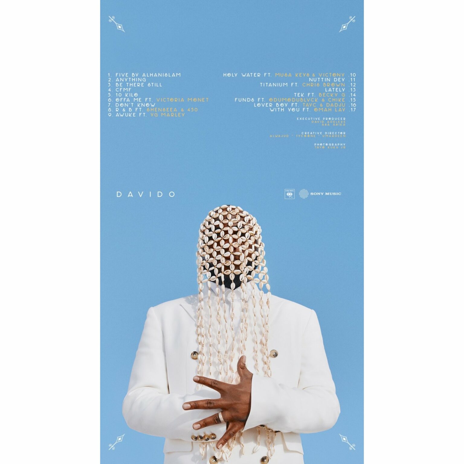 Davido Drops the ‘5IVE’ Tracklist With Features From Chike, Victoria ...