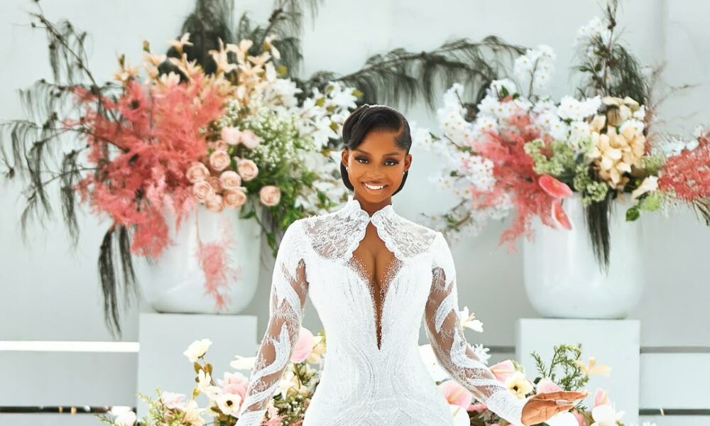 This Dress! Talk About Priscilla Ojo’s Bridal Perfection