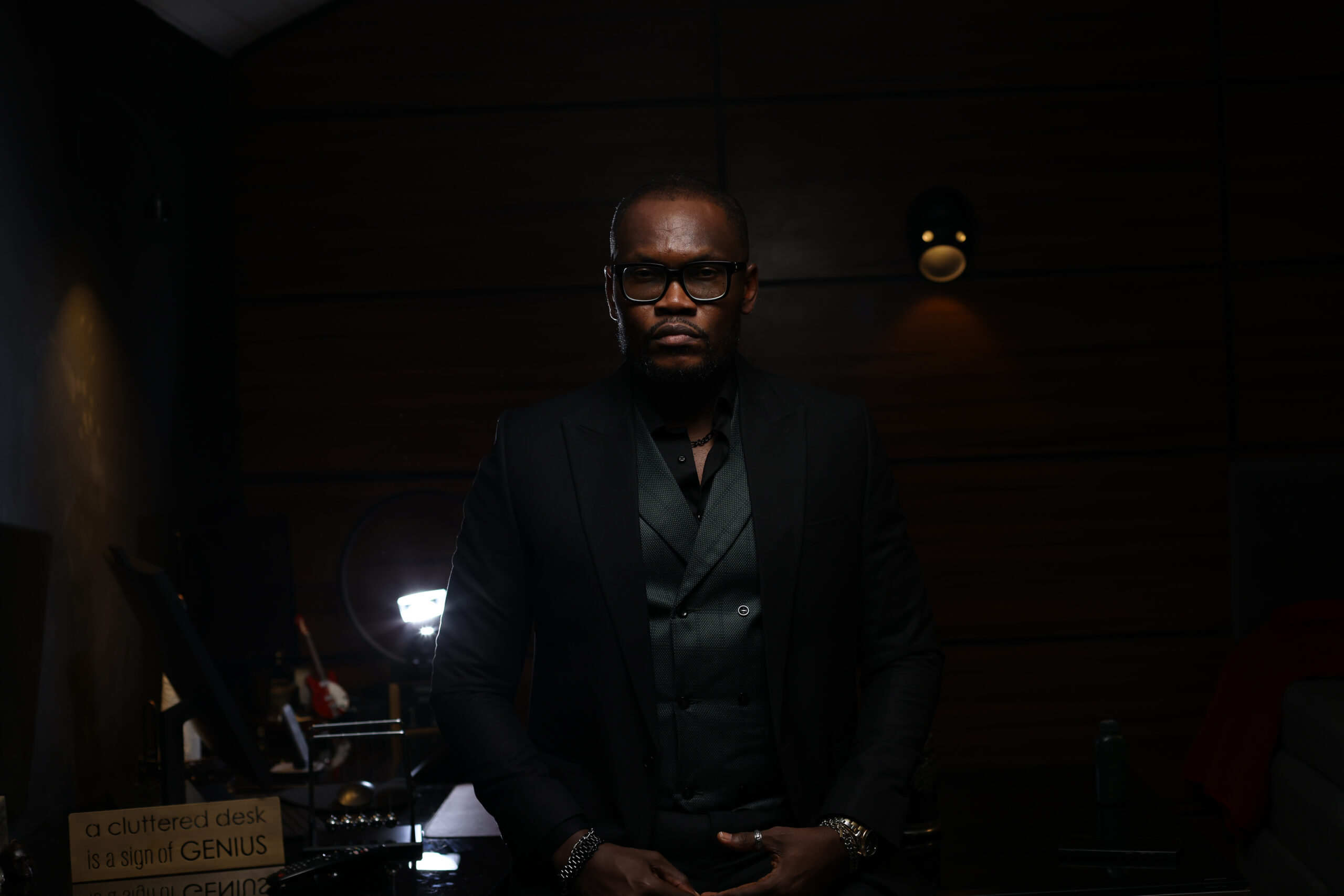 Alexander Okeke relaxing