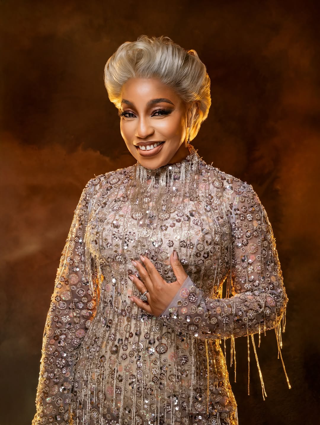 Rita Dominic’s Crystal-Covered Birthday Finale Is Pure Nollywood Glamour