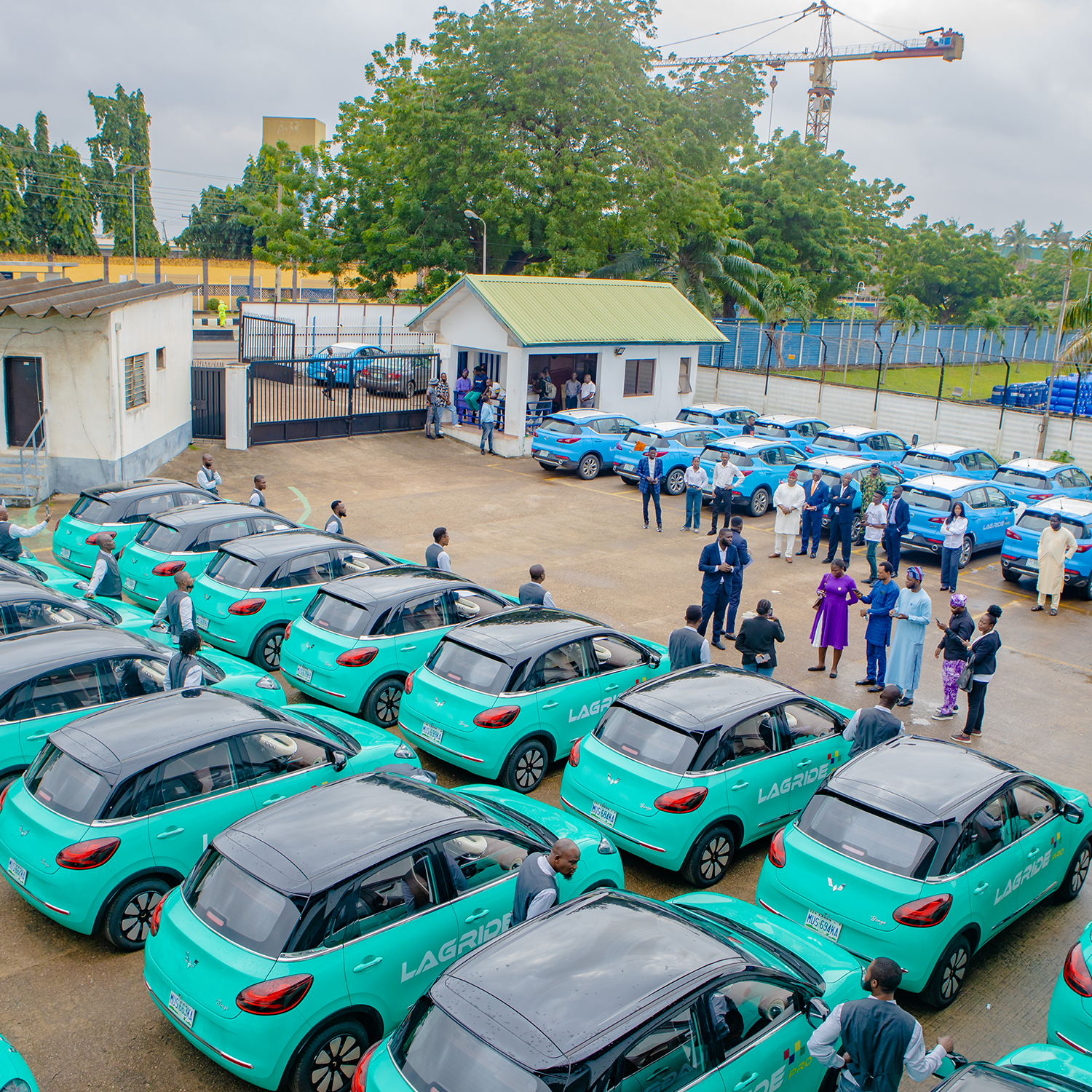 Lagride electric vehicle fleet