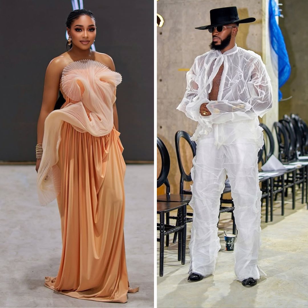 Akin Faminu & Kiky Festus Slay in LFJ at Lagos Fashion Week | See Photos