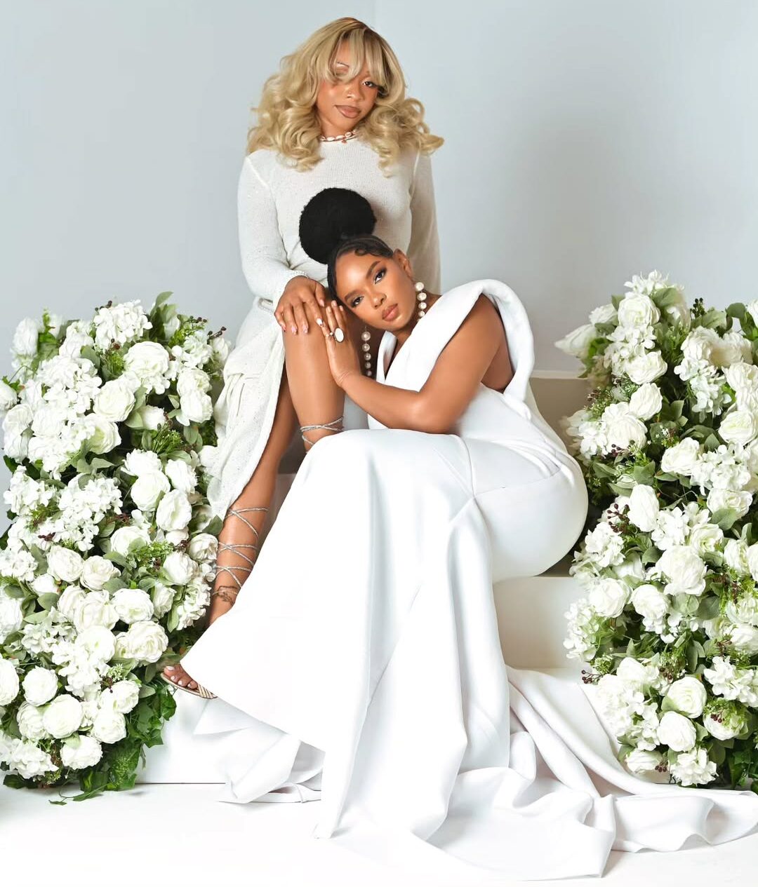 All White, All Gorgeous! Yemi Alade and Fave Make “Worry” Look Like a Dream