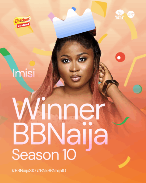 Imisi Wins Big Brother Naija 10/10 and Walks Away with 80 Million Naira!