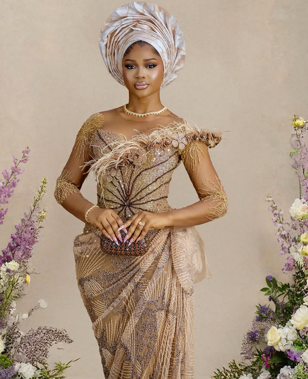 Step Into Effortless Elegance on Your Traditional Wedding Day With This Stunning Inspo