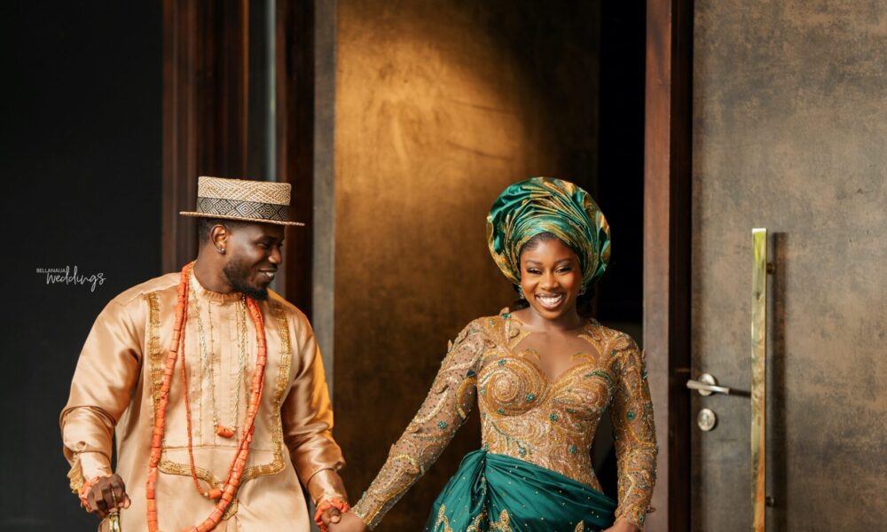 Hella & Gideon's Enchanting Nigerian-Ghanian Wedding Blends Love and Culture!