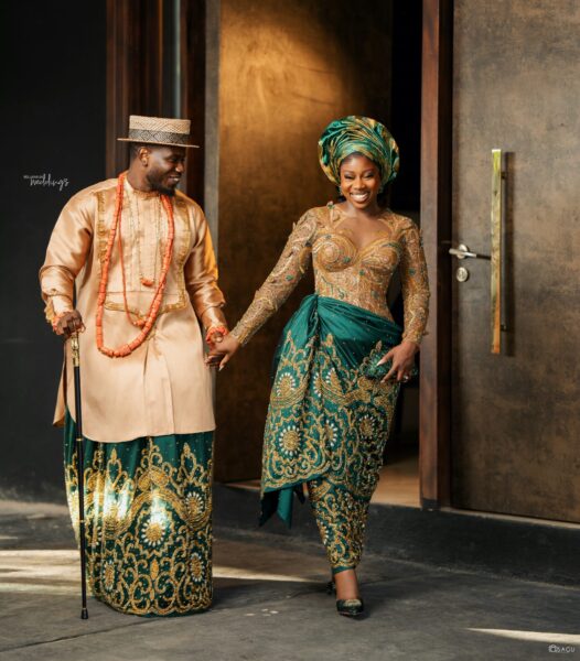 It's a Beautiful Blend of Love and Culture in Hella & Gideon's  Nigerian-Ghanian Wedding! | BellaNaija
