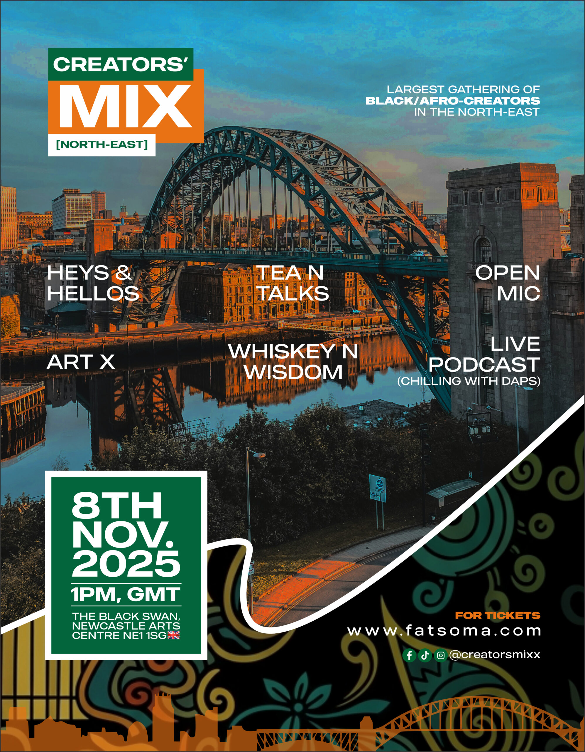 Creators’ Mix Debuts in England’s Northeast Bringing African Creators Together