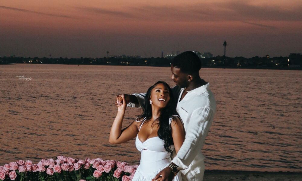 Nigel & Marvellous' Romantic Seaside Proposal: A Love Story That Swept Her Off Her Feet!