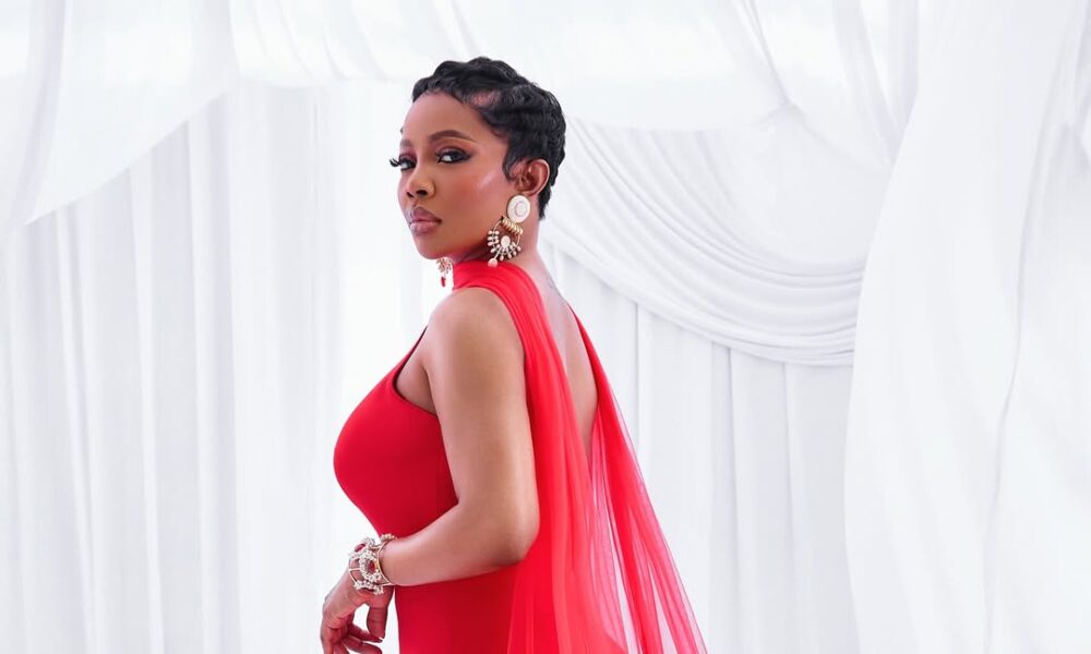 Toke Makinwa Stuns Fans with Jaw-Dropping 'Red-Hot' Birthday Photoshoot!