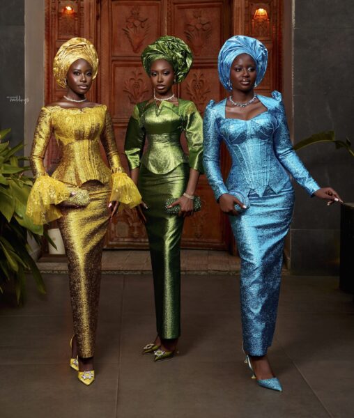 Atunbi Bridal Collection: Three Hues, Endless Elegance for the Yoruba Bride