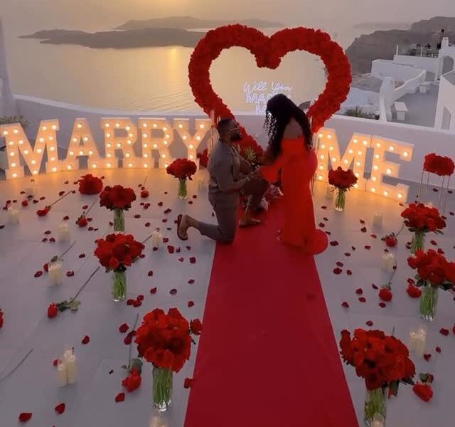 This Groom Pulled Off a Breathtaking Surprise Proposal in Greece | Watch