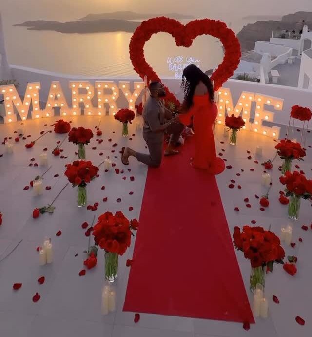 This Groom Pulled Off a Breathtaking Surprise Proposal in Greece | Watch