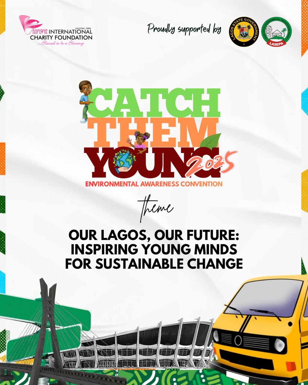 Aurora Foundation and LASEPA Champion Youth Environmental Initiative