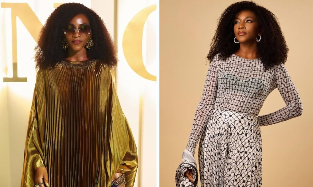 A Beauty in Gold and Bold Prints: Genevieve Nnaji Steps Out in Saudi Arabia