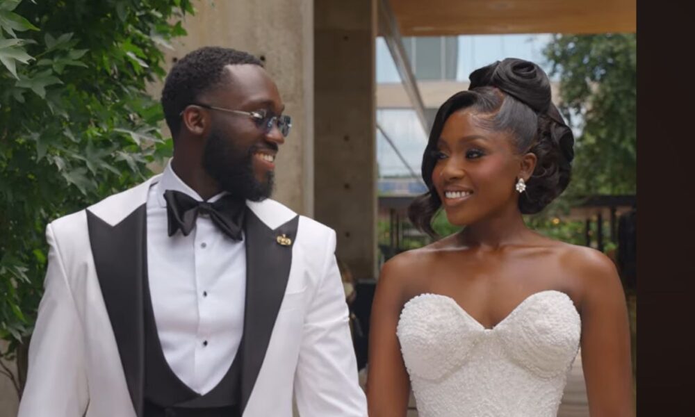 Nkiru & Kelvin Tie The Knot in Fairytale White Wedding!