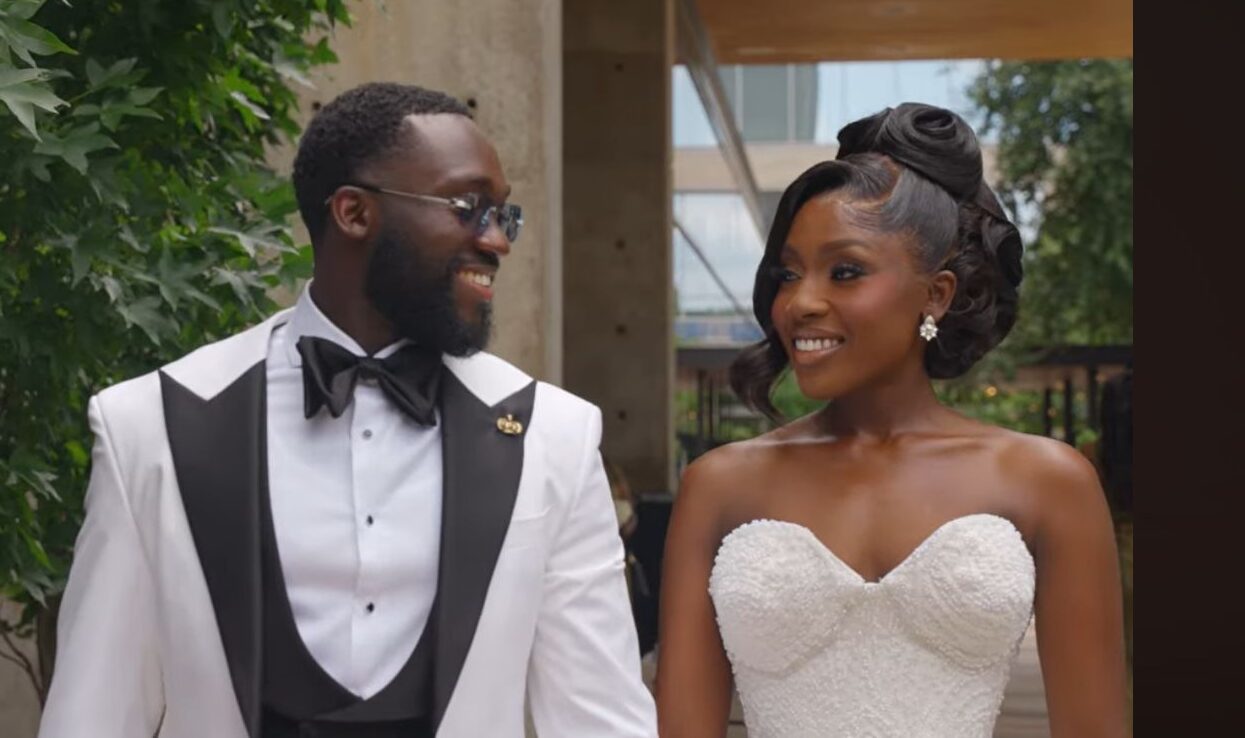 From Nigeria to Ghana, With Love! Nkiru & Kelvin Said “I Do” in a Lovely White Wedding