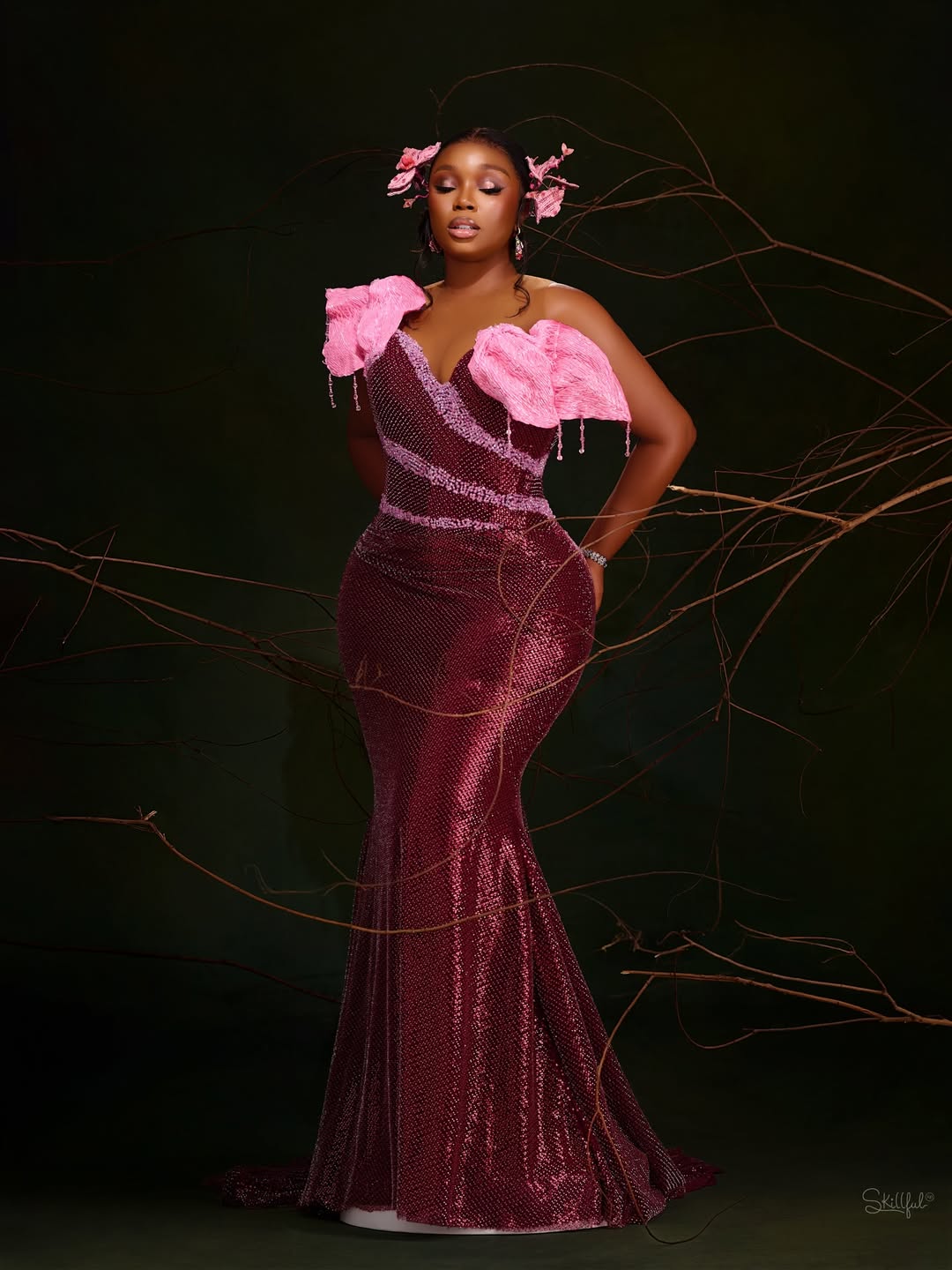 Everything About Bambam Adenibuyan’s Plum-and-Pink Style Moment Is Stunning