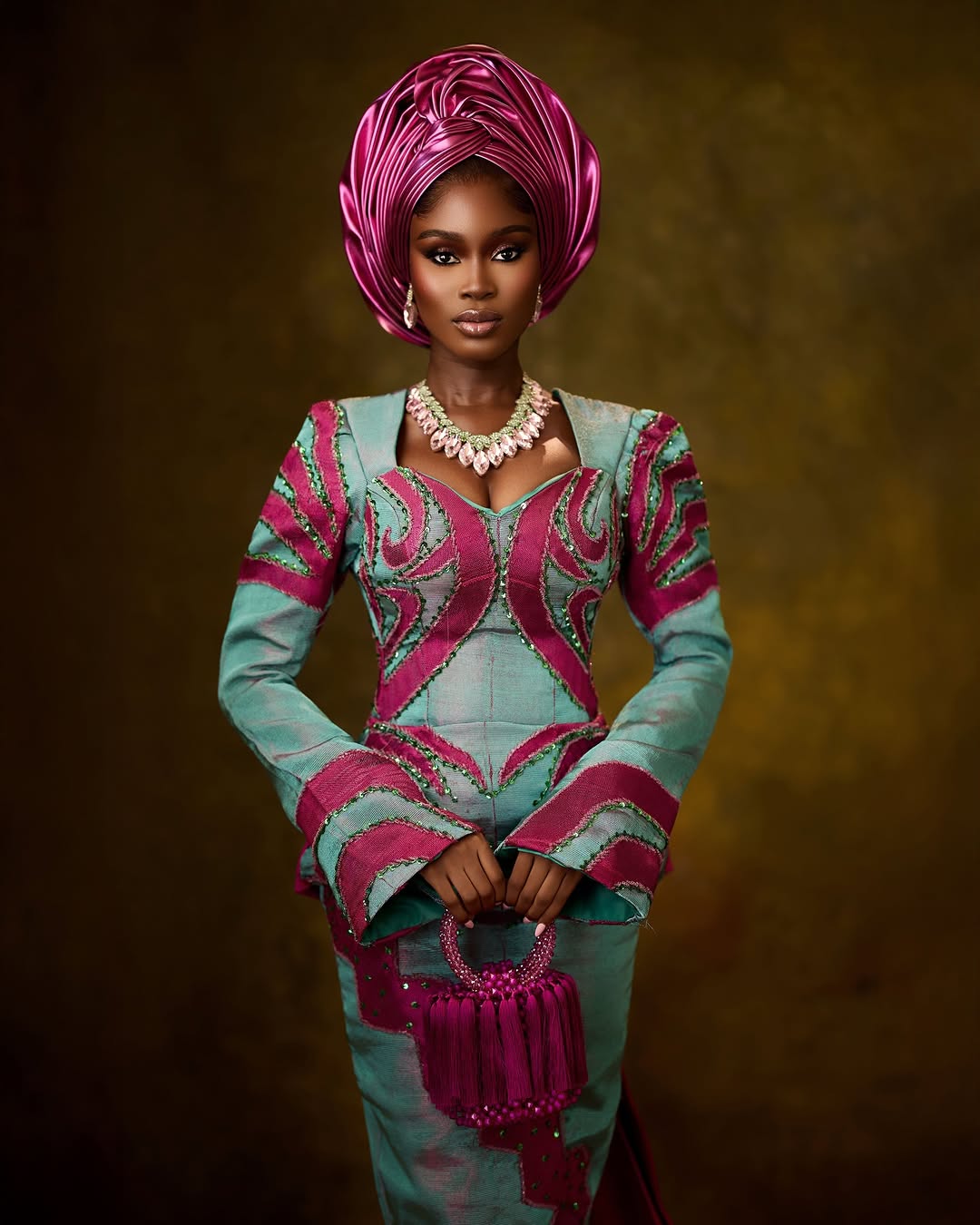 Miss Cosmo Nigeria 2025, Tofunmi Adekola, Serves Premium Yoruba Bridal Inspo in This Stunning Look