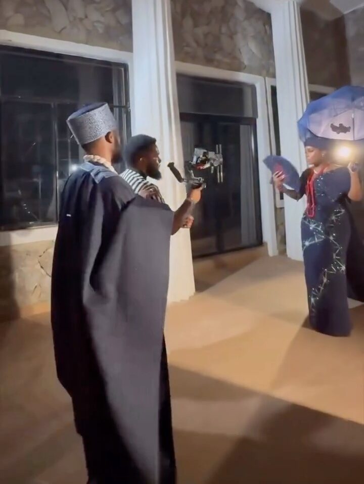 Watch as This Groom Playfully Hijacks the Camera From the Videographer to Film His Bride