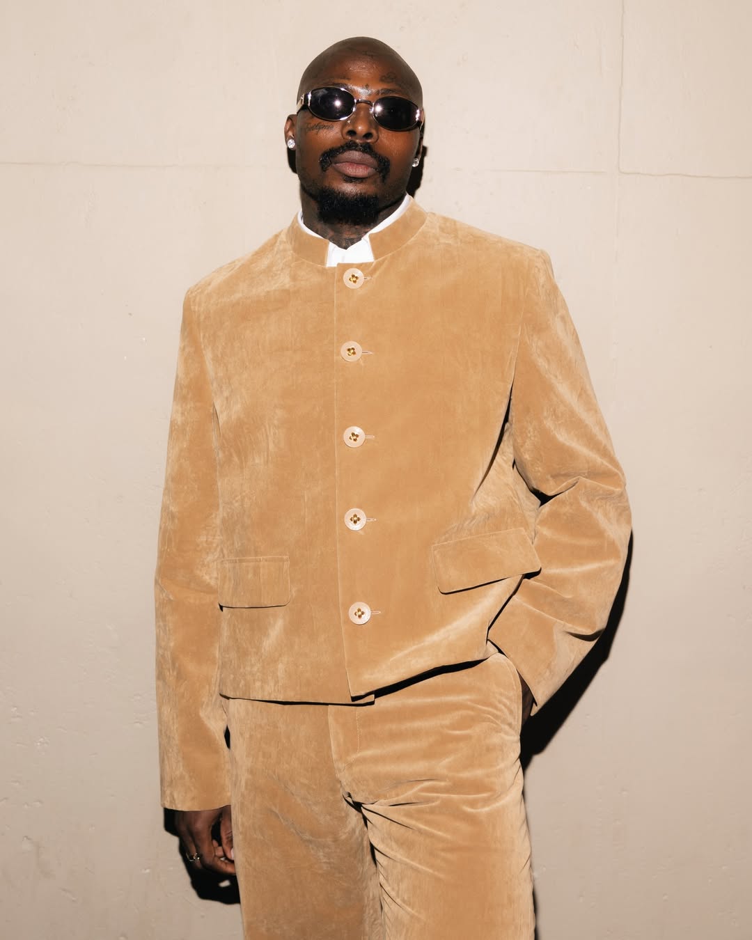 Asake Pulled Up to His South Africa Show in Tan Corduroy and Platform Boots
