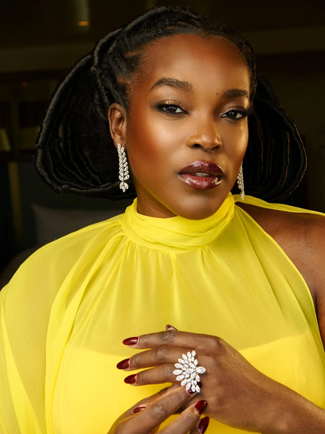 Wunmi Mosaku Is Giving Glow, Glam and All the Yellow Vibes