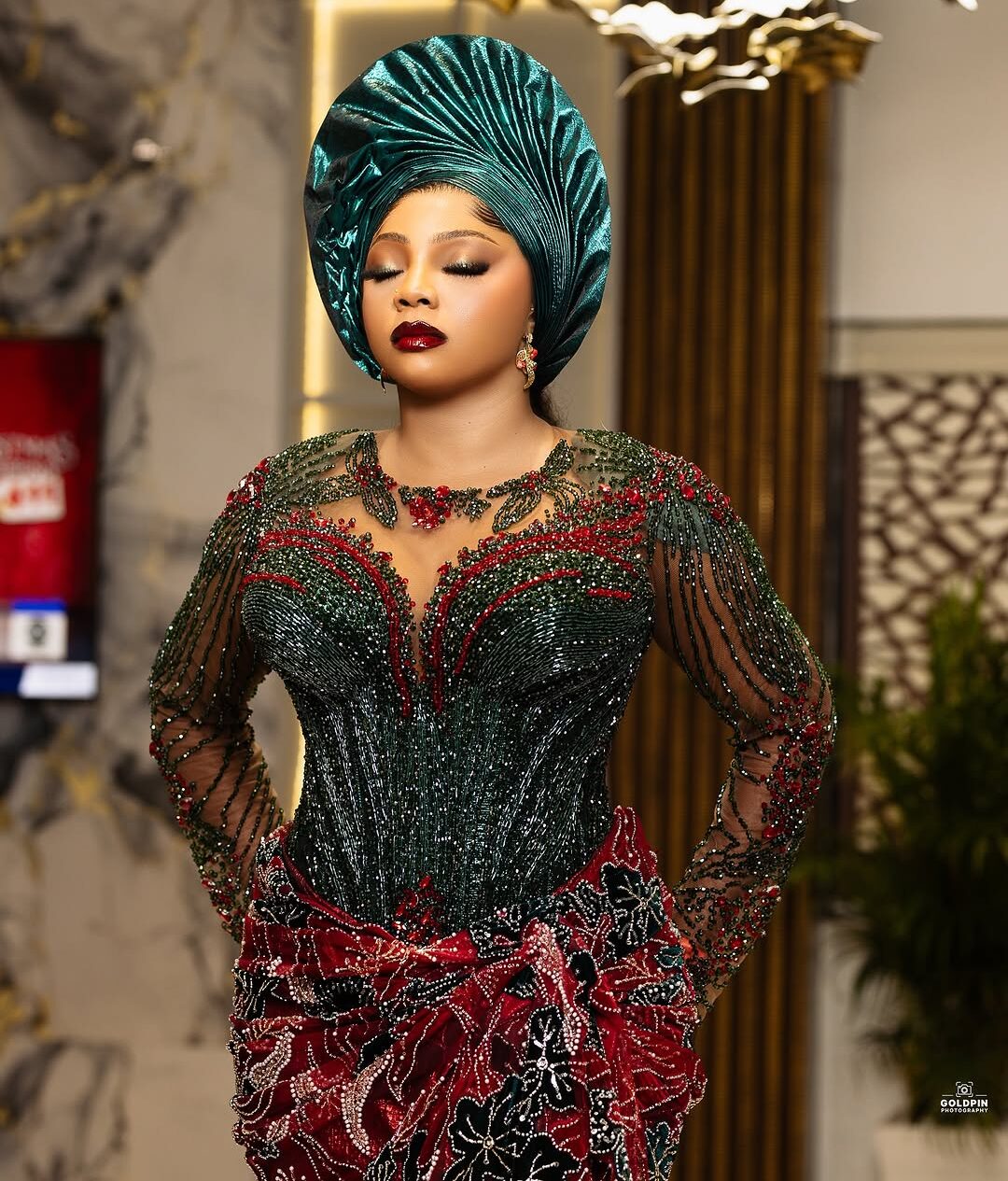 Shimmer in Radiant Style on Your Igbo Trad With This Stunning Bridal Look