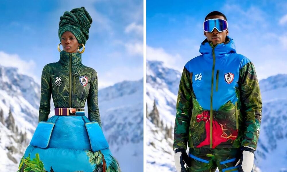 Haiti Makes Winter Olympics History in Hand-Painted Uniforms That Celebrate Caribbean Heritage
