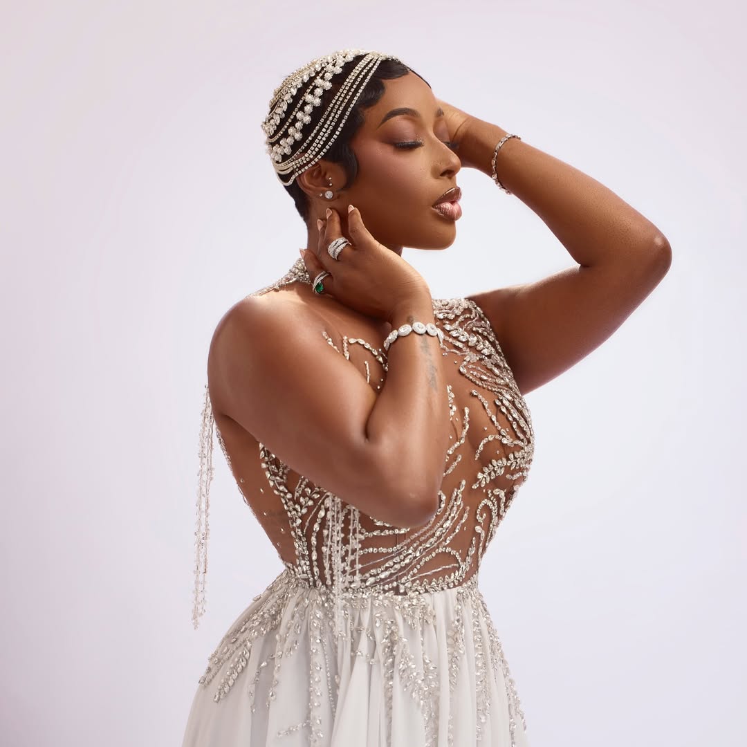 Ms DSF Debuts at the 2026 Grammys in Ethereal White Gown