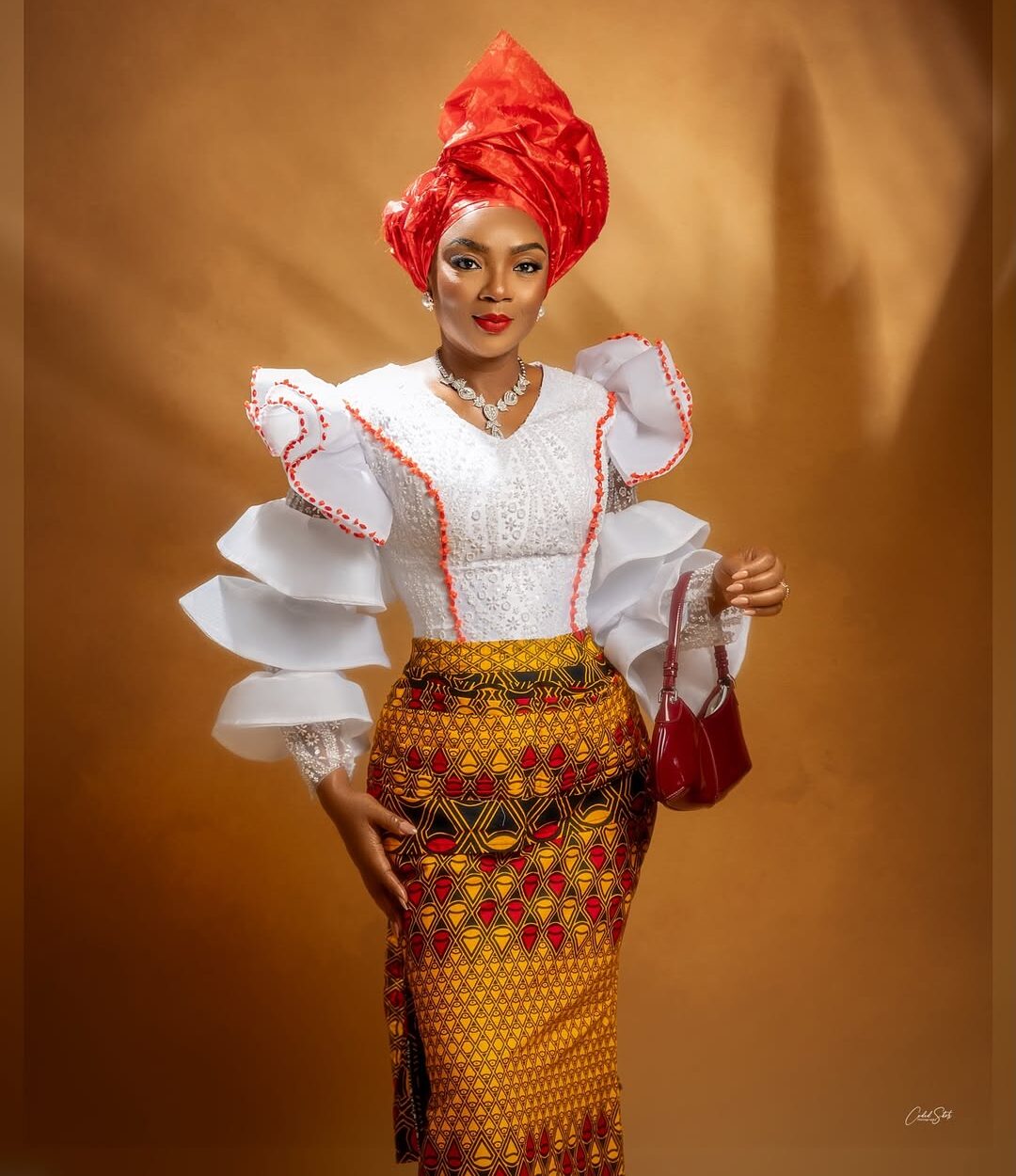 Heritage Meets Glam! See Chioma Akpotha’s Stunning Igbo-Inspired Outfit