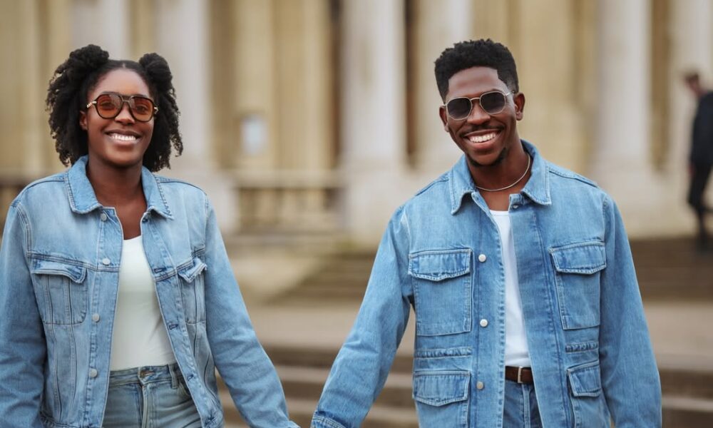 Moses Bliss & Marie Just Celebrated Two Years of Marriage in the Most Gorgeous Denim Co-Ord
