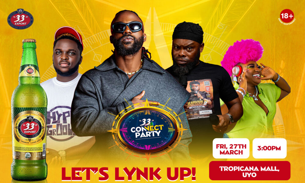 33 Export Lager Is Back: The Taste That Unites Returns With A Refreshed Look And The 33 Connect Party In Uyo