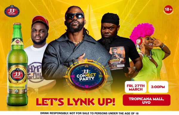33 Export Lager Is Back: The Taste That Unites Returns With A Refreshed Look And The 33 Connect Party In Uyo