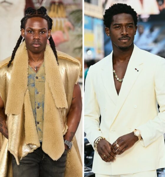 Rema and British-Nigerian actor Damson Idris, both nominated for the 2026 Most Handsome Man Alive title by Netizens' Choice Magazine.