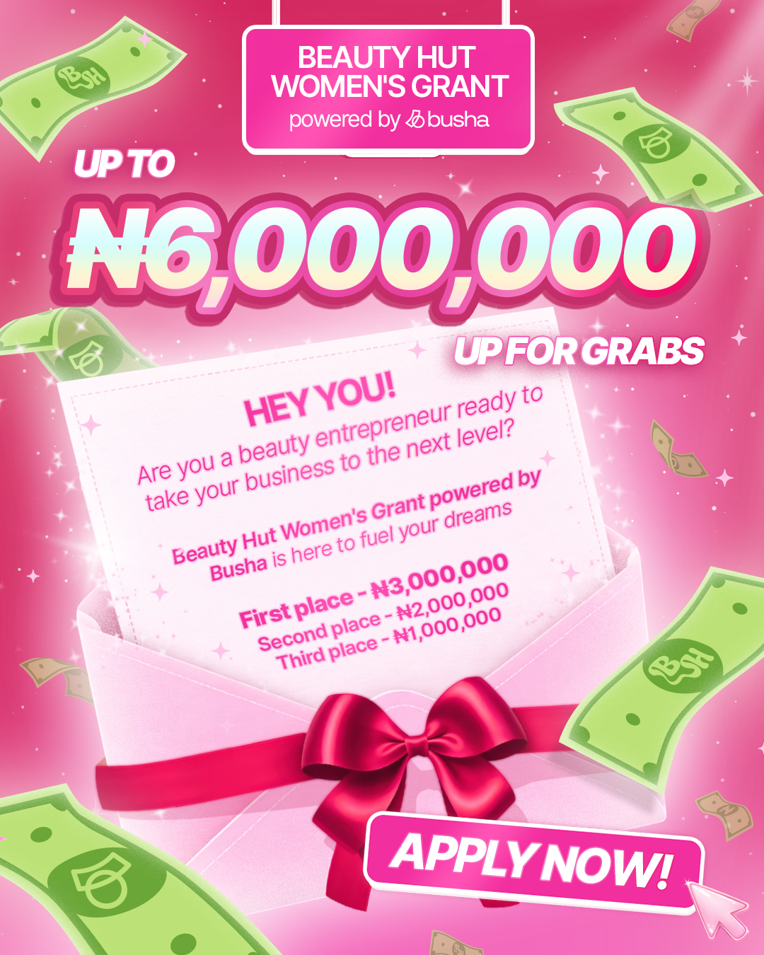 Beauty Hut Africa Announces Second Edition of the Beauty Hut Women’s Grant, Powered by Busha