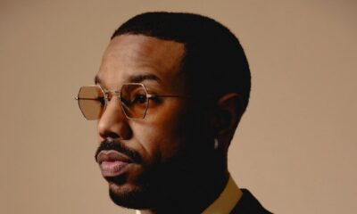 A portrait of Michael B. Jordan, who won the 2026 Best Actor Oscar for his dual role as twins Smoke and Stack in the film Sinners.