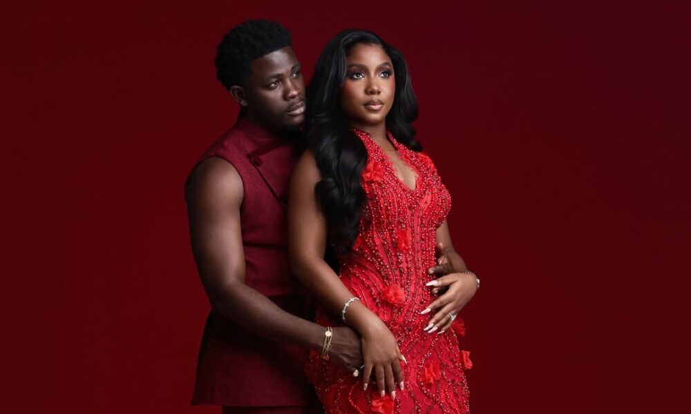 Femi Dapson & Simi Sanya’s Red Pre-Wedding Photos | See Every Detail of the Shoot
