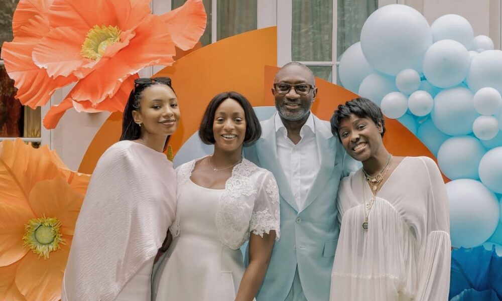 Billionaire Femi Otedola Praises Daughters as 'Greatest Investments' for IWD!