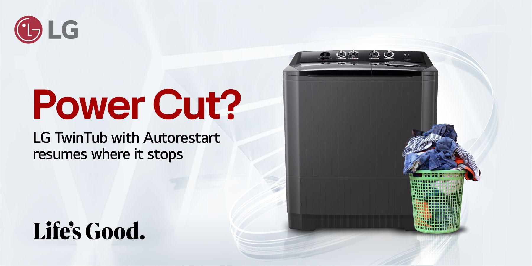 Laundry Without Interruptions: Why LG Auto Restart Washing Machines Are Perfect for Nigerian Homes