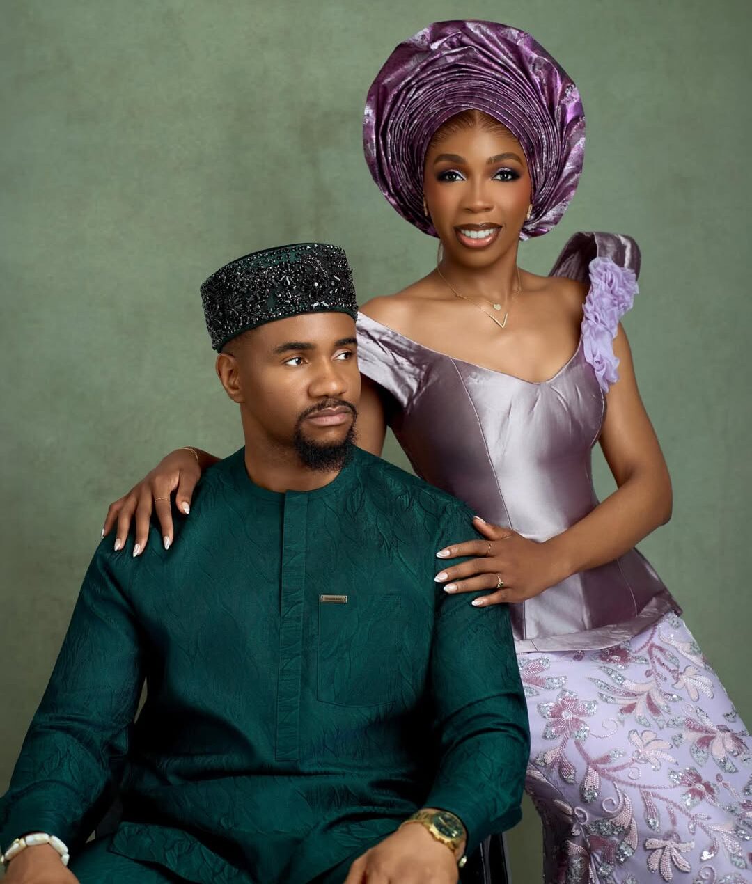 Wedding Bells for Jide Kene Achufusi! See His Beautiful Pre-Wedding Photos with Ifeoma