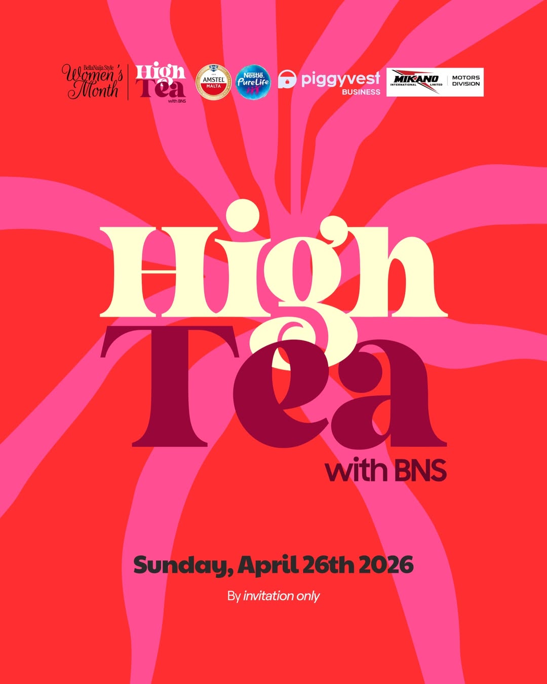High Tea with BellaNaija Style Returns With Pastels, Petals & Plenty to Look Forward To