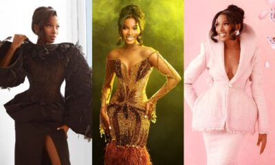 Jemima Osunde in three custom birthday looks by Sevon Dejana and DashyBrins, styled by The Style Pundit, photographed by Aham Ibeleme for her 30th birthday shoot