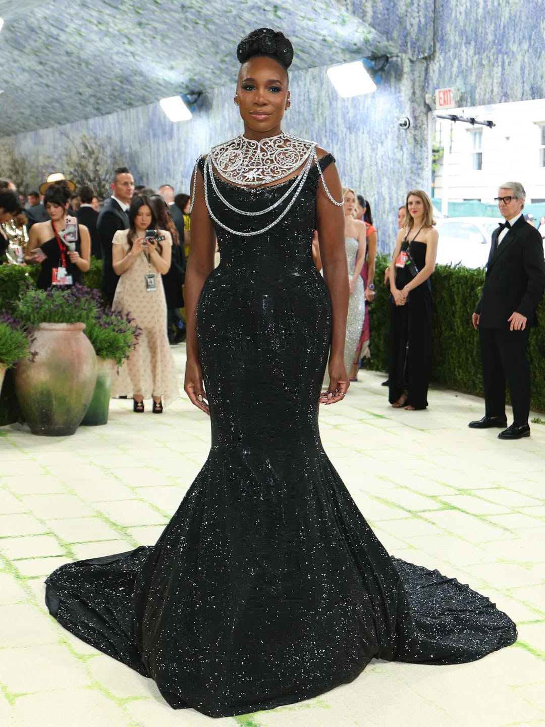 All Eyes on Venus Williams as She Steps Out in Swarovski Couture at Met Gala 2026
