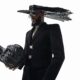 Close-up of Akin Faminu’s architectural hat and gold hardware for his 2026 Met Gala inspired look by Weizdhurm Franklyn, shot by Chuchu Ojekwe.